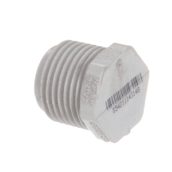 Picture of TRUE 812040 Plug, Threaded 1/2, Pcvtp12 Tmc