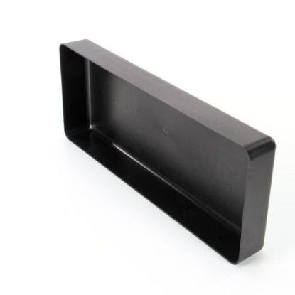 Picture of TRUE 812201 Pan, Drain Cond Black Hip 6 9/16 X 16 1/16 X 2