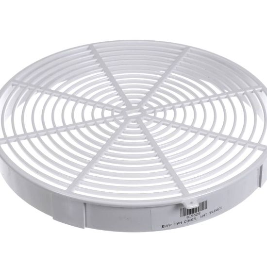 Picture of TRUE 815528 Evap Fan Cover, Wht Trirex Polycarbonate