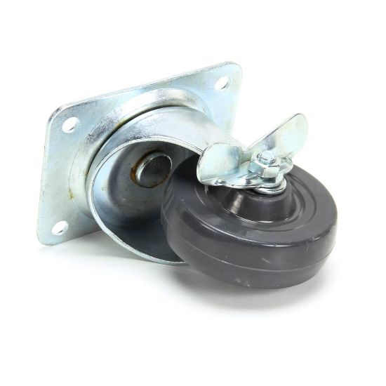 Picture of TRUE 830217 Castor 4 Swivel W/brake #127-4Sb (Top Plate 4 X