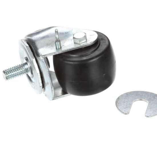 Picture of TRUE 830255 Castor 2-1/2 W/brake Silver 1/2-13 X 1 Stem X