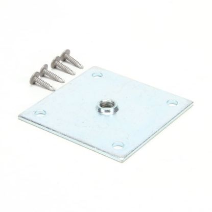 Picture of TRUE 830416 Plate, Castor Or Leg Mtg 1/2 Hole Tpp/tssu