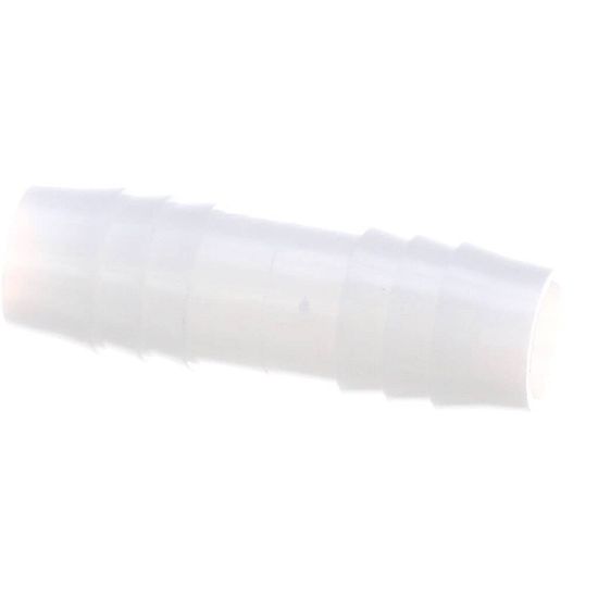 Picture of TRUE 851184 White 1/2 X 1/2 Straight Barbed Fitting