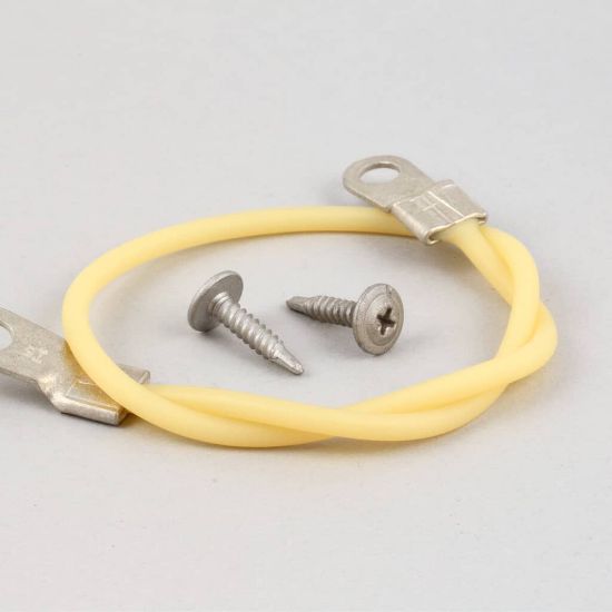 Picture of TRUE 885491 Cord, Latex 13-1/4 3/32 Dia W/2 Ring, Tcgg-48/tc