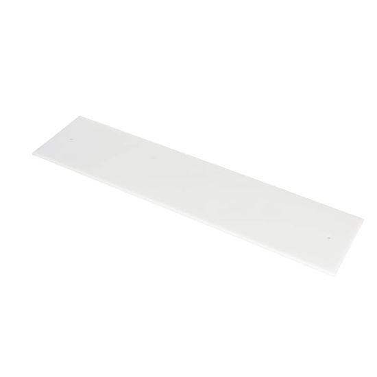 Picture of TRUE 915157 Cut Board 1/2 X 11-3/4 X 48 Wht Drill 2 7/8 X 5 7/