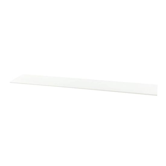 Picture of TRUE 915167 Cut Board 1/2 X 11-3/4 X 60 Wht Drill 2 7/8 X 5 7/