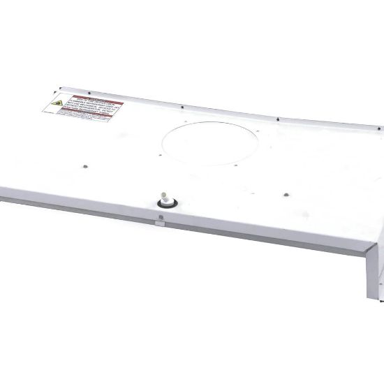 Picture of TRUE 973446 Evaporator Cover Assembly Gdm-49-hc White