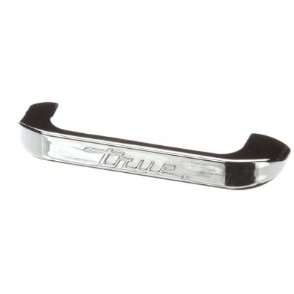 Picture of TRUE 996771 Handle Lid, Chrome Metal True Logo