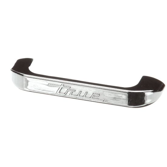 Picture of TRUE 996771 Handle Lid, Chrome Metal True Logo