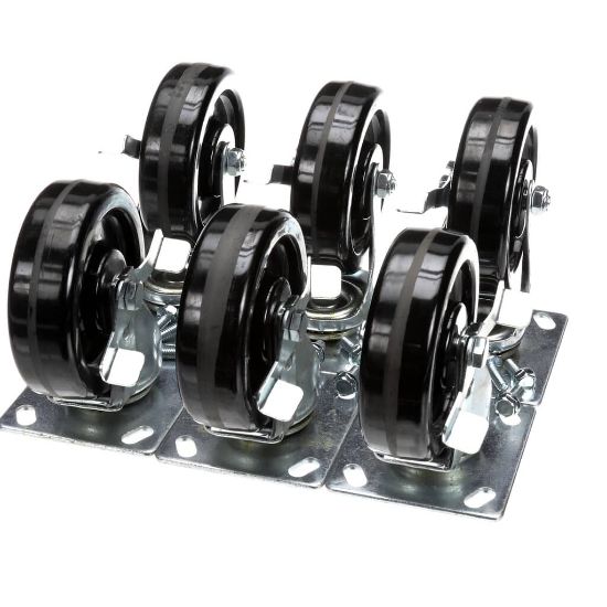 Picture of Traulsen CK8 Six 6 In Casters (Uc2) Plate C