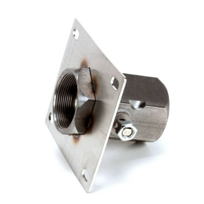 Picture of UltraFryer 12B952 Ball Valve Assembly, 2 Inch W/ Plate