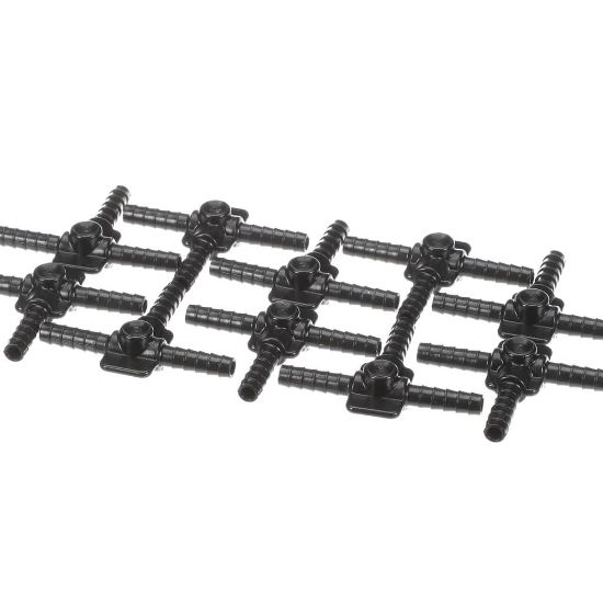 Picture of Unox KVL1127A 6Mm Barbed T-shaped Fitting 10 Pcs Kit
