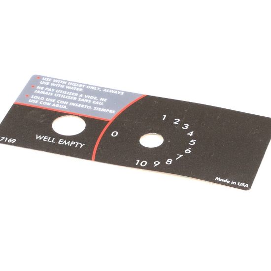 Picture of Vollrath 17169-1 Label Control