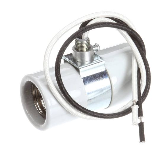 Picture of Vollrath 17907-1 Lamp Socket - Dual Ceramic