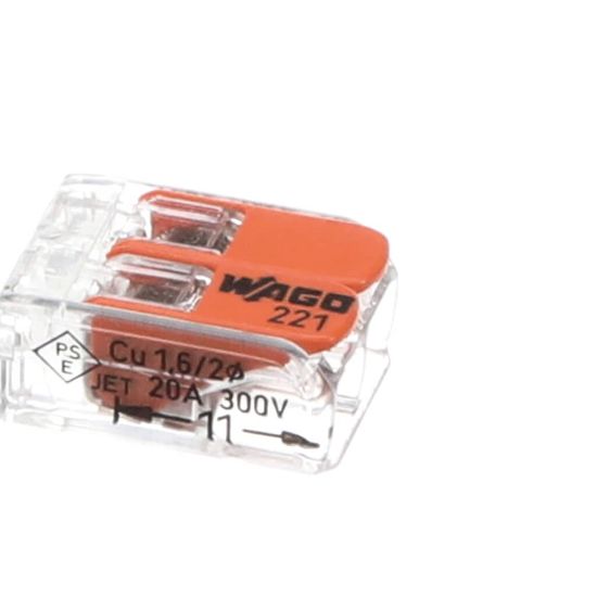Picture of Vollrath 4350810-1 Connector, 2 Wire Wago 221-412
