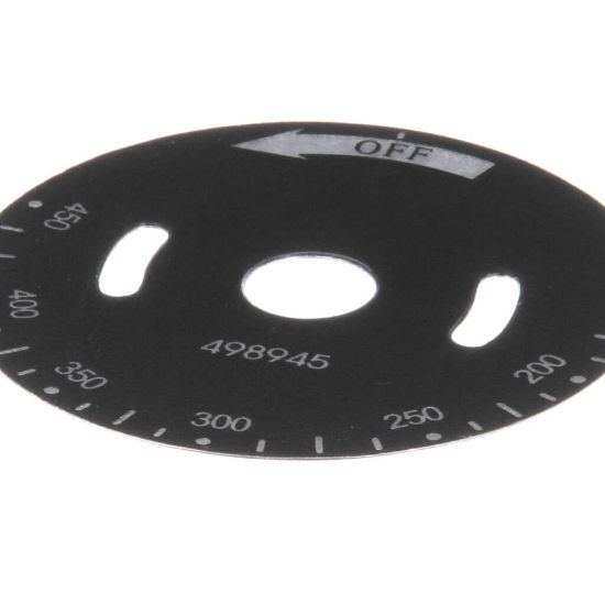 Picture of Vulcan 00-498945 Dial Plate Temperature Vcrg
