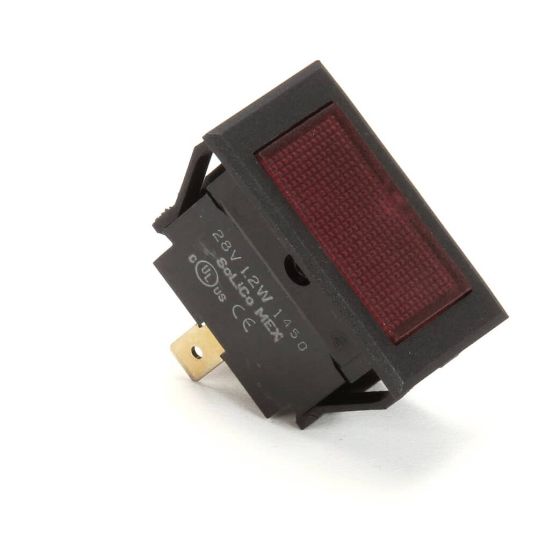 Picture of Vulcan 00-855969-00001 Indicating Light 24Vac Red