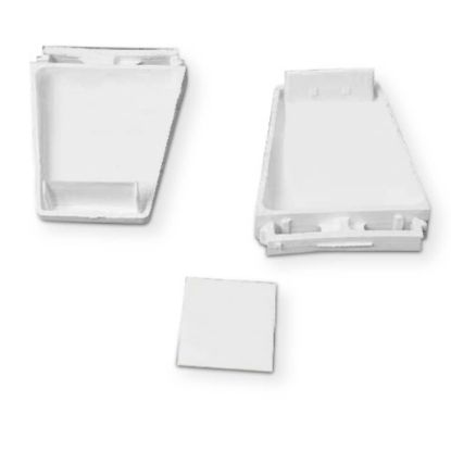 Picture of Whirlpool 4318297 Refrigerator Door Shelf Retainer Bar End Cap