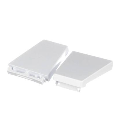 Picture of Whirlpool 4388286 Refrigerator Door Shelf Retainer Bar End Cap Kit