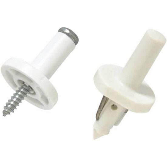 Picture of Whirlpool 4388538 Refrigerator Shelf Support Stud, White