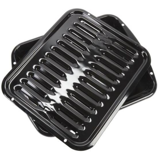 Picture of Whirlpool 4396923BULK Qty 10 Broiler Pan Bulk Pack