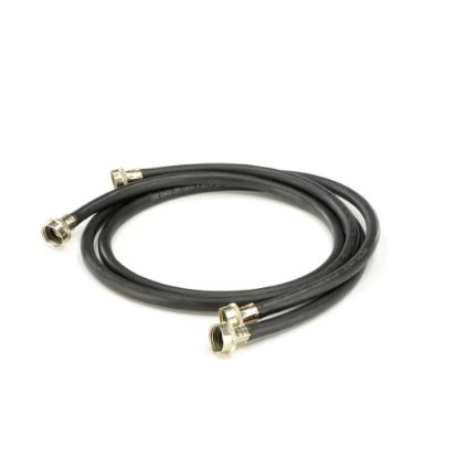 Picture of Whirlpool 8212641RP 5-Feet Black Rubber Hose-2 Pack