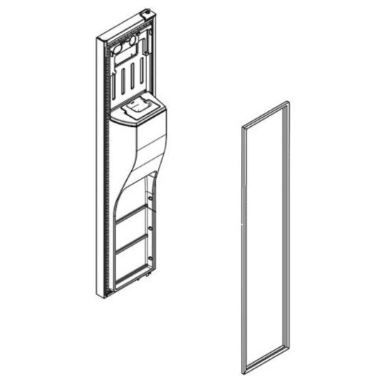 Picture of Whirlpool LW11026425 Kit Door Serv Fc 25 Idi Whr Afp C17 - Fc Stainless