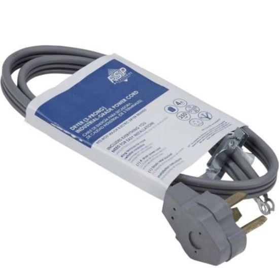 Picture of Whirlpool PT220L Dryer Cord - 3 Wire 30 Amp 4-Feet