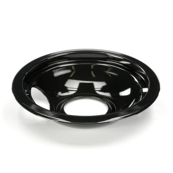 Picture of Whirlpool W10290353RW 6-Inches Black Porcelain Drip Bowl