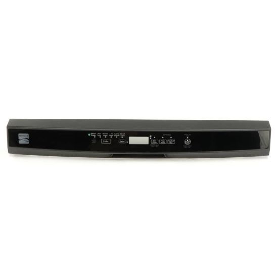 Picture of Whirlpool W10605167 Dishwasher Control Panel - Black