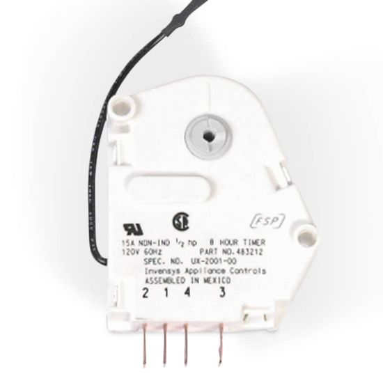 Picture of Whirlpool W10822278 Sxs Refrigerator Defrost Timer