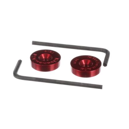 Picture of Whirlpool W10846207 Handle Medallions - Red