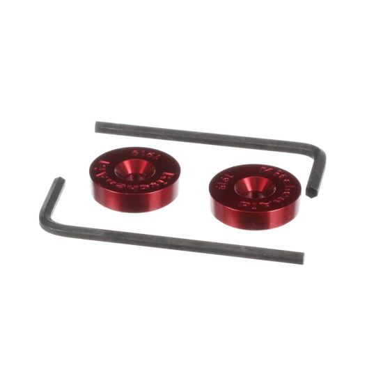 Picture of Whirlpool W10846207 Handle Medallions - Red