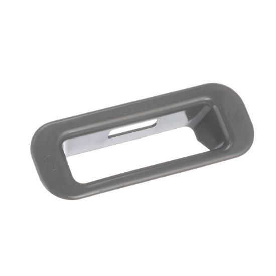 Picture of Whirlpool W11237158 Washer Lid Lock Bezel - Chrome Shadow