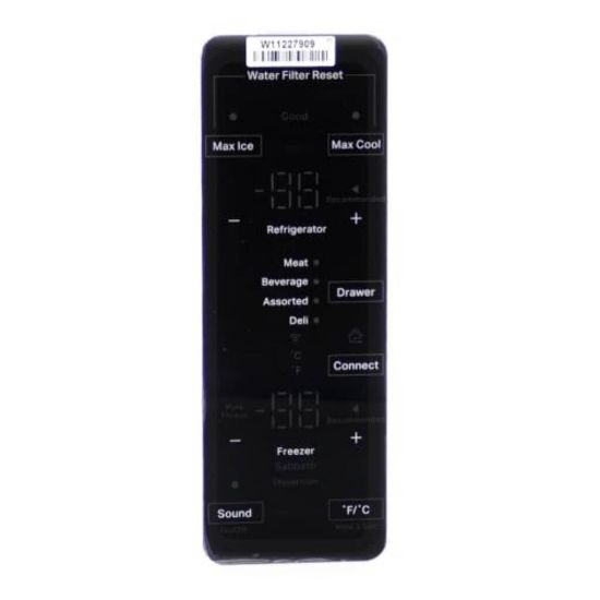 Picture of Whirlpool W11262313 Panel-ui