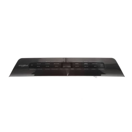 Picture of Whirlpool W11419058 Console Fascia Asm, Dryer, 27-Inches, Wp