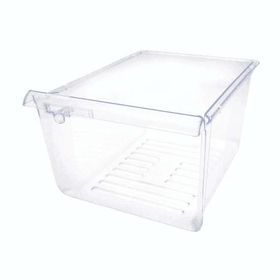 Picture of Whirlpool W11475670 Crisper Pan Assembly Hum.ctl.(no Trim)-clear