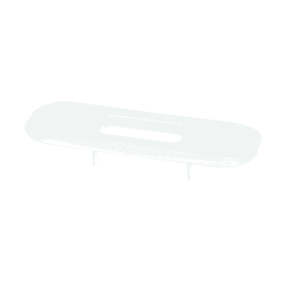 Picture of Whirlpool W11643703 Bezel-lid,lock,white