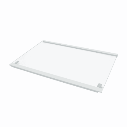 Picture of Whirlpool W11735897 Meat Pan Shelf Glass Assy White 18 Hlan