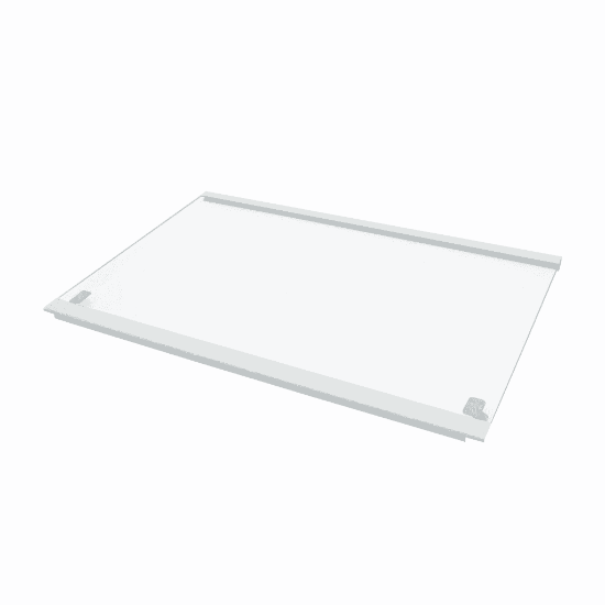 Picture of Whirlpool W11735897 Meat Pan Shelf Glass Assy White 18 Hlan
