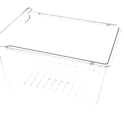 Picture of Whirlpool WP2256704 Crisper Pan, Half (Clear Gpps)