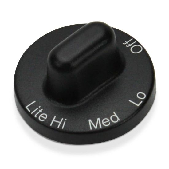 Picture of Whirlpool WP71001641 Gas Range Surface Control Knob, Black