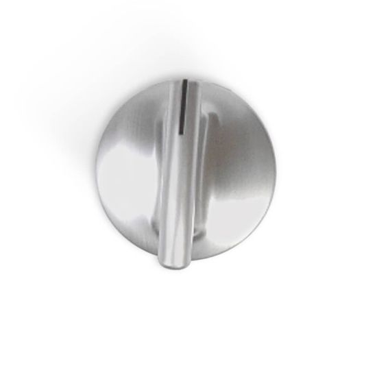 Picture of Whirlpool WP74010205 Range Surface Burner Stainless Knob