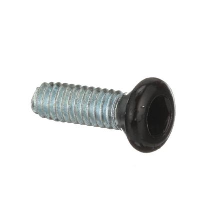 Picture of Whirlpool WPW10308751 Refrigerator Door Hinge Screw - Black