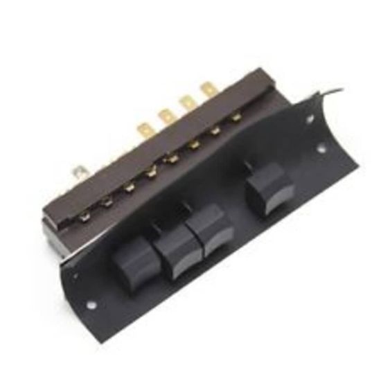Picture of Whirlpool WPW10330137 Switch, Pushbutton Black