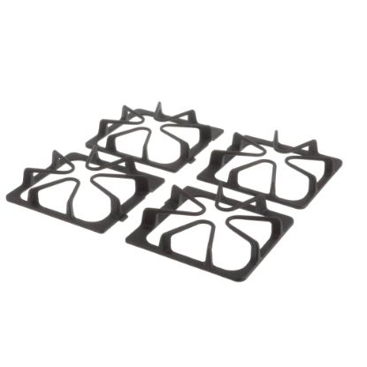 Picture of Whirlpool WPW10447925 Grate Kit-cast,w/o Caps,blk Sg