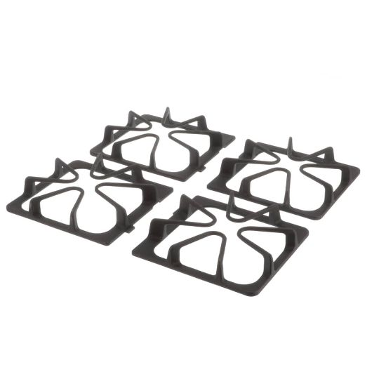 Picture of Whirlpool WPW10447925 Grate Kit-cast,w/o Caps,blk Sg