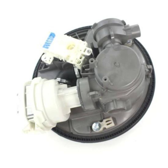 Picture of Whirlpool WPW10554963 Sump/motor Asm-gws,tz,tiz,gs