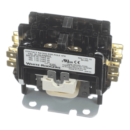 Picture of White-rodgers 90-244 2 Pole Contactor 24 V Coil