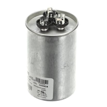 Picture of York S1-02425511700 Dual Run Capacitor, 55/5Mfd,440v,round